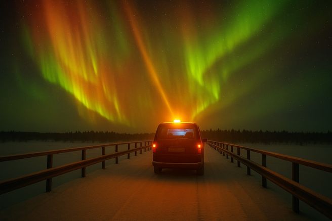 Saariselkä Aurora Hunting Tour - Campfire Included