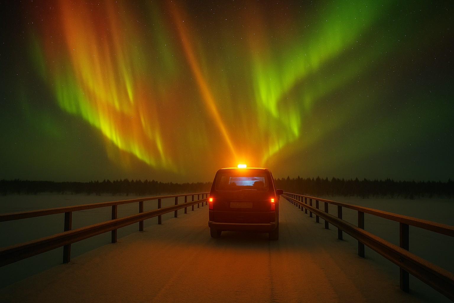 Saariselkä Aurora Hunting Tour - Campfire Included
