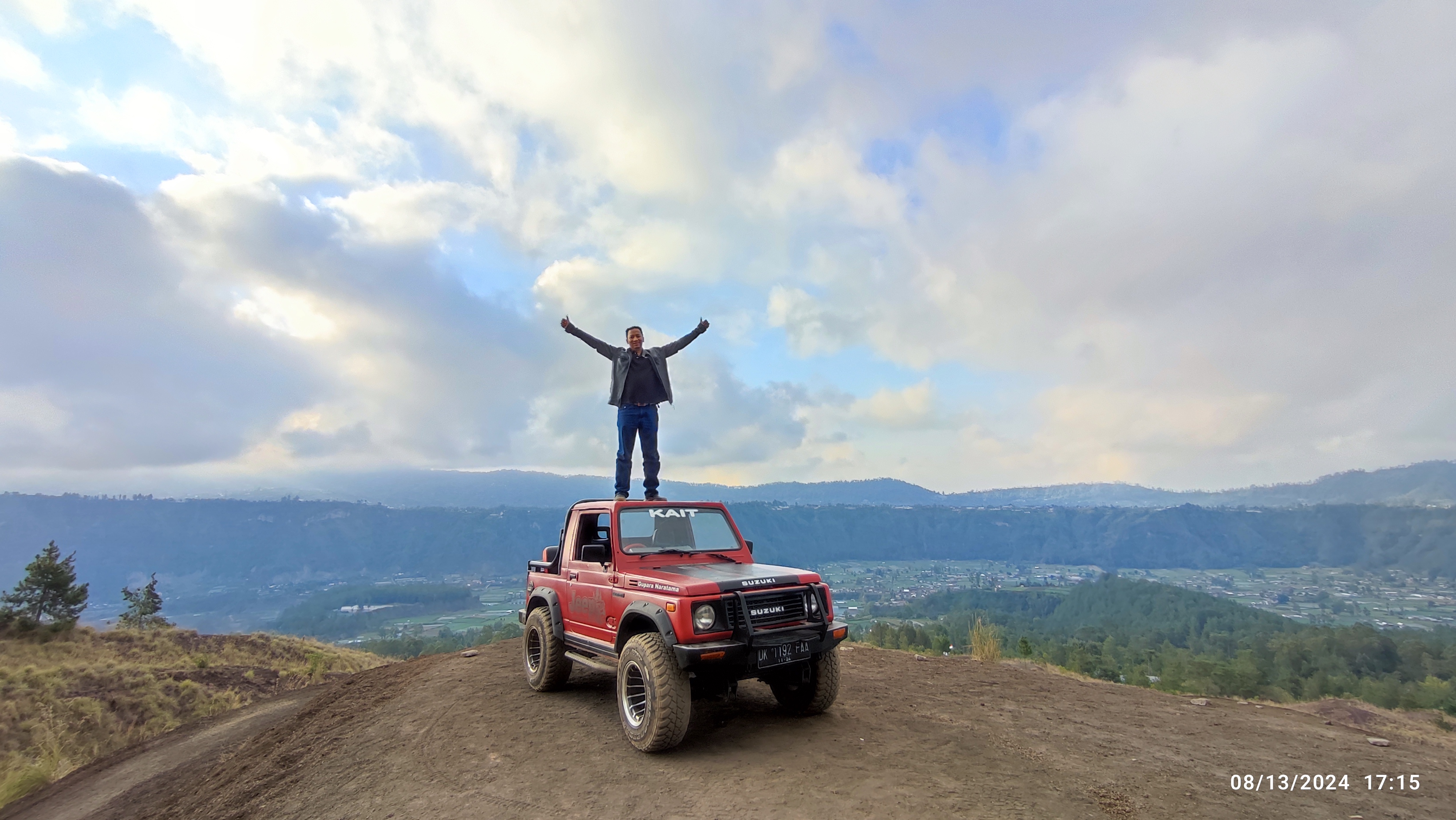 Bali Mount Batur Black Sand Sunset 4WD Jeep Tour