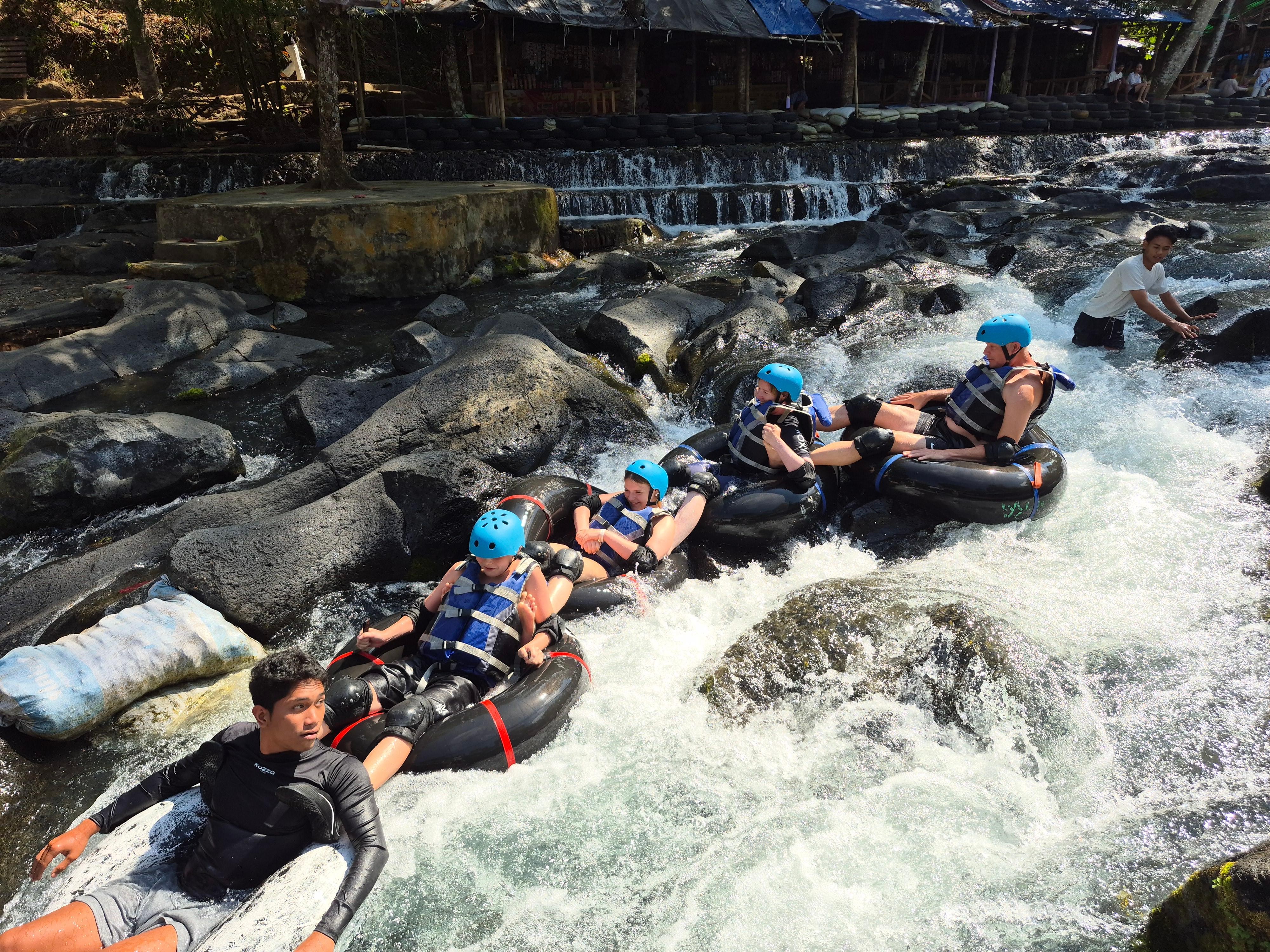 Lombok River Tubing & Benang Stokel Waterfall, Sukarara Weaving Village Tour