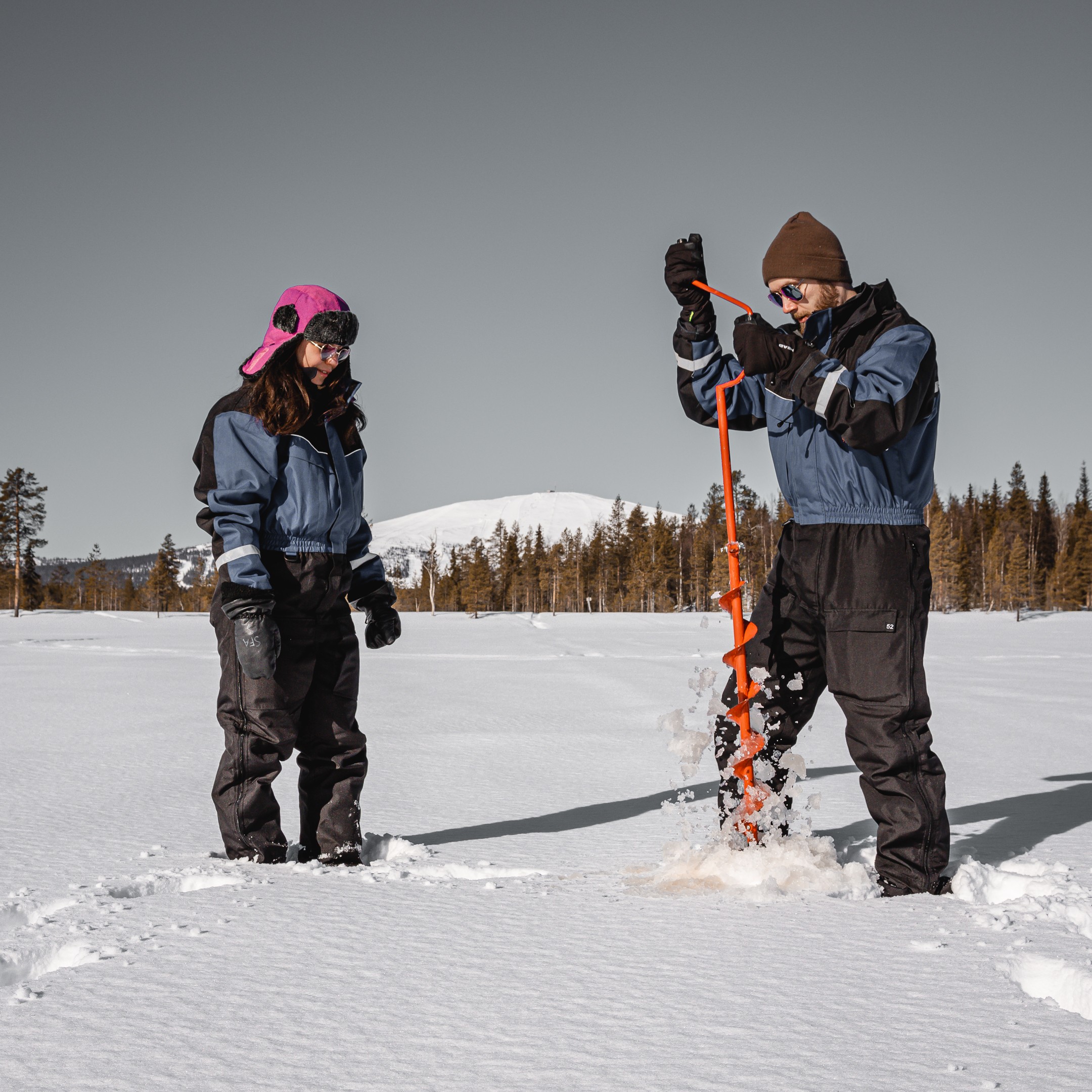 Saariselkä Arctic Ice Fishing Experience