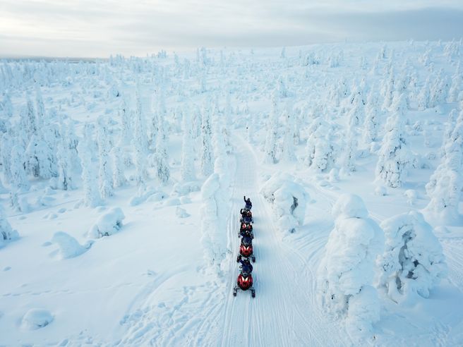 Levi Snowmobile Safari for Beginners
