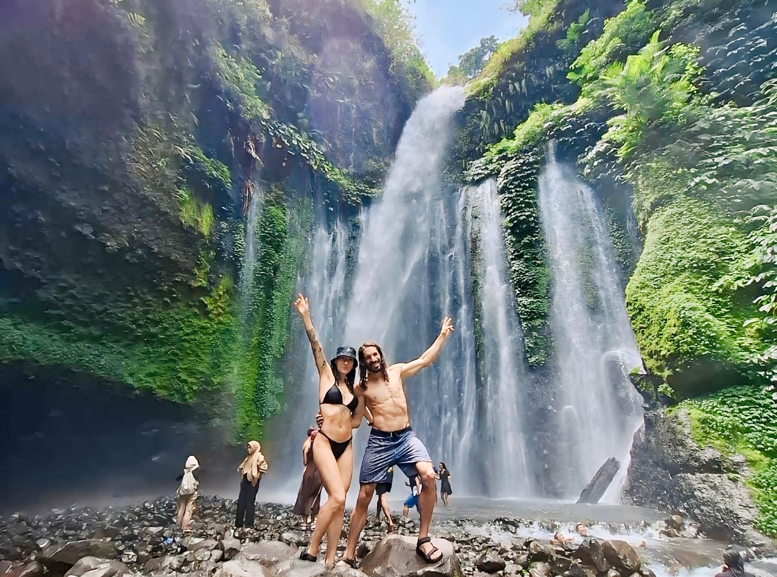 Lombok Sendang Gile & Tiu Kelep Waterfalls and Senaru Village Day Tour - Hotel Pickup