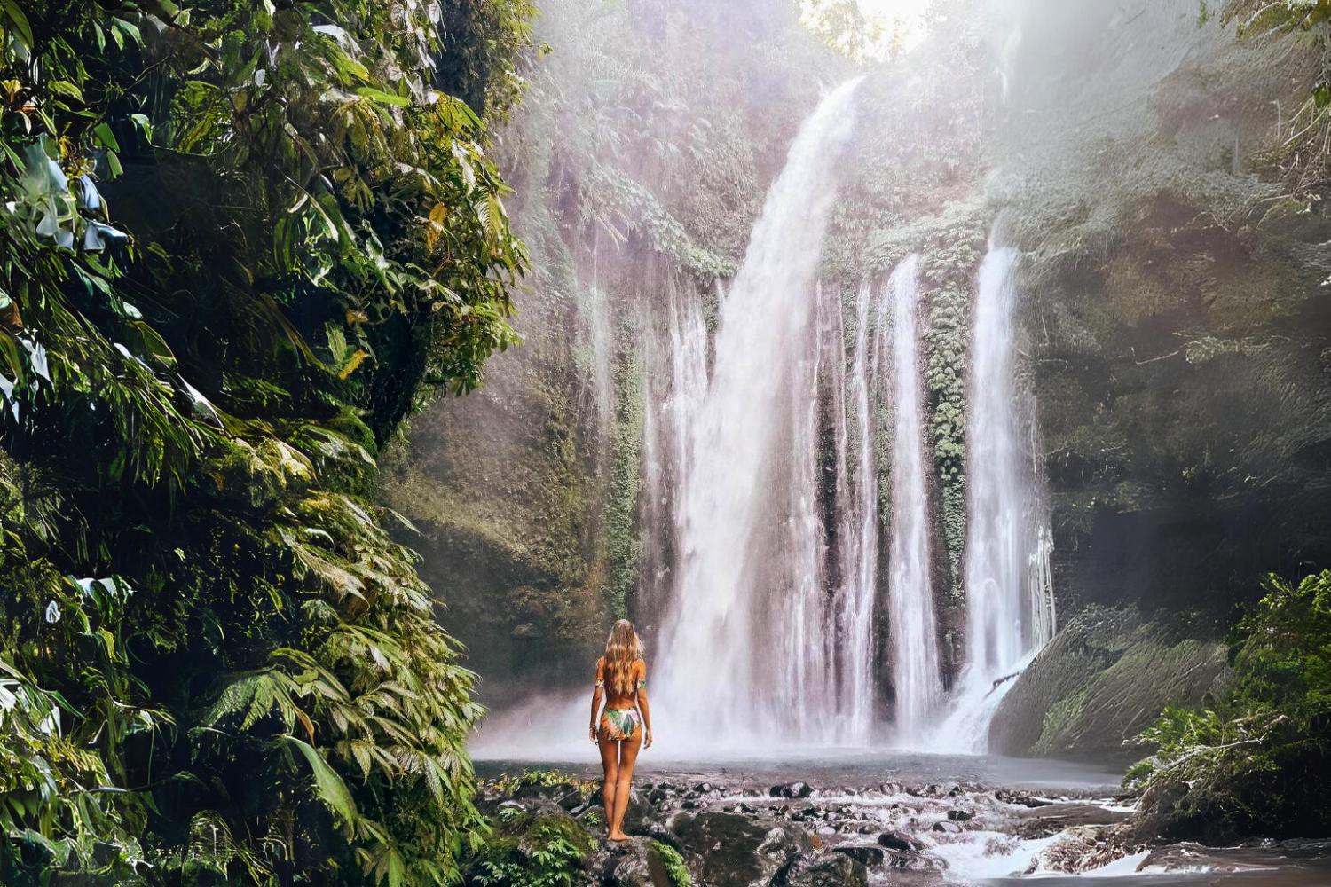 Lombok Sendang Gile Waterfall & Malimbu Hill Day Tour - Lunch Included