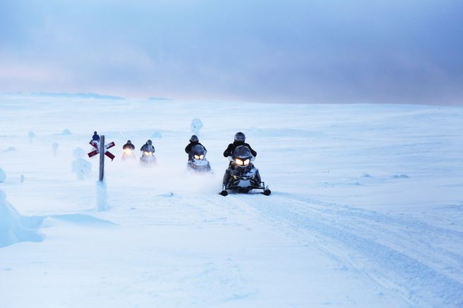 Levi 1-Hour Snowmobile Safari
