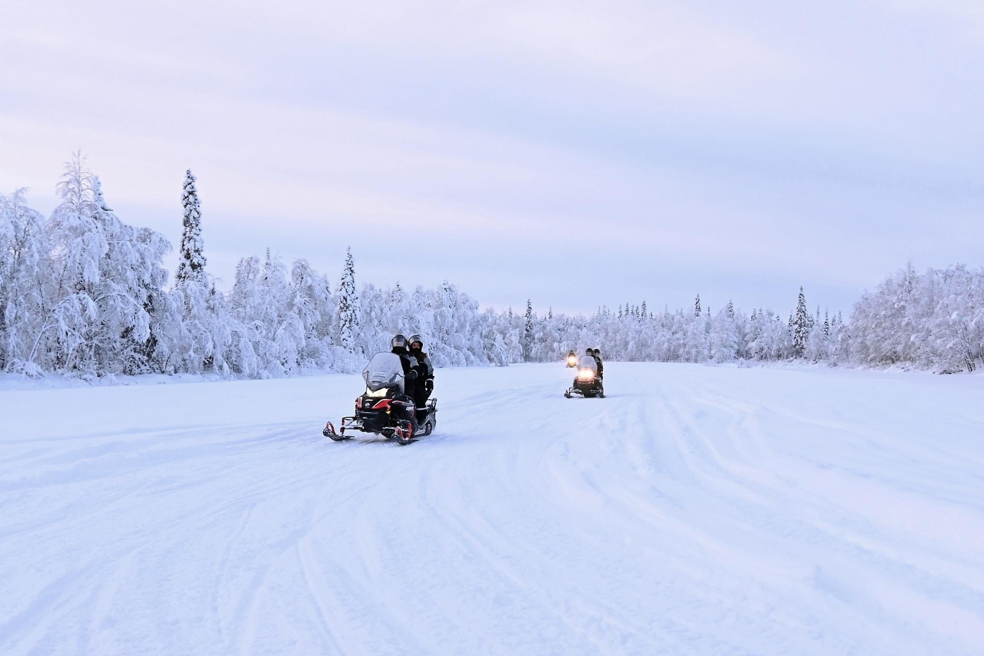 Levi Fell Snowmobile Safari Tour