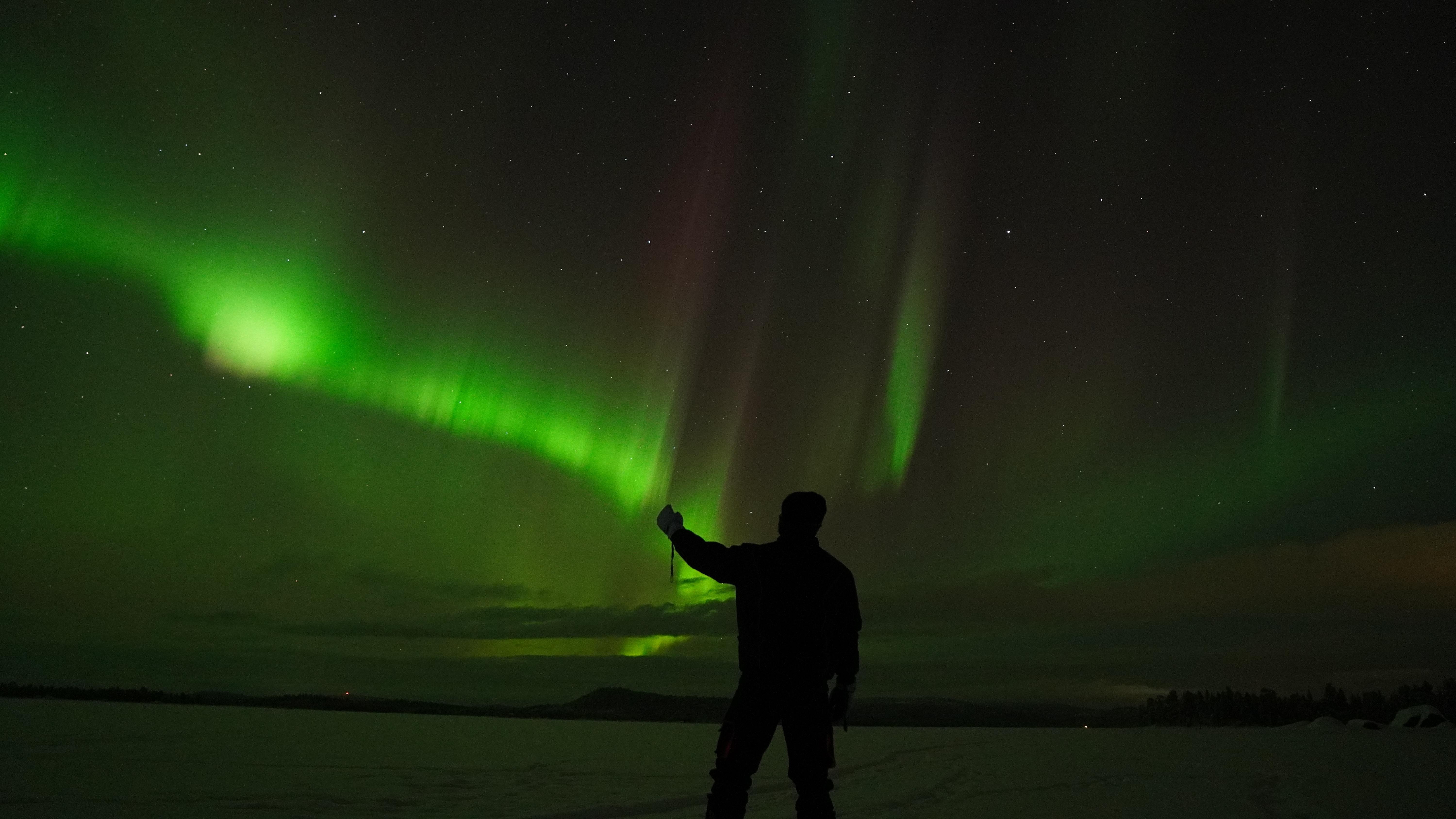 Saariselkä November Small-Group Northern Lights Photo Tour