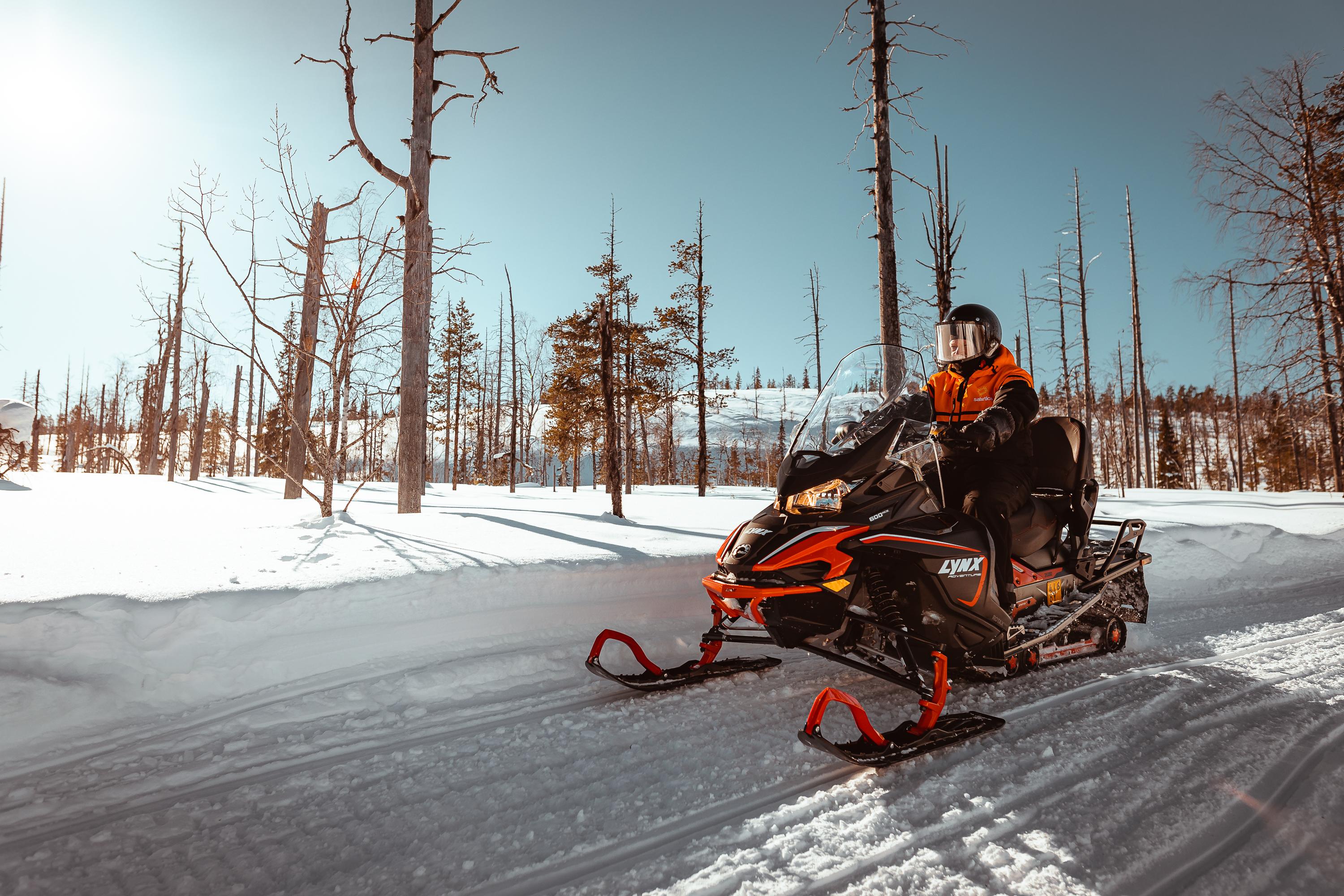 Saariselkä Adults-Only Snowmobile Tour
