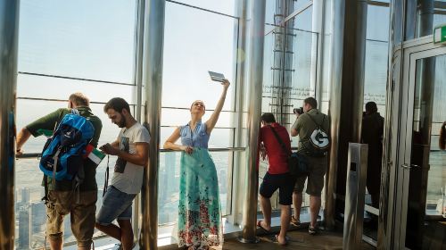 Dubai Sky Views Observatory Entry Ticket + Glass Slide or Edge Walk
