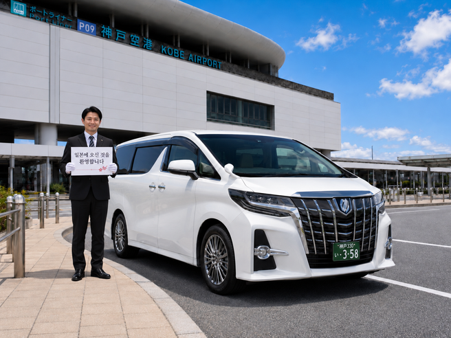 고베공항(UKB) 프라이빗 픽업·샌딩 | 오사카·교토·나라·고베