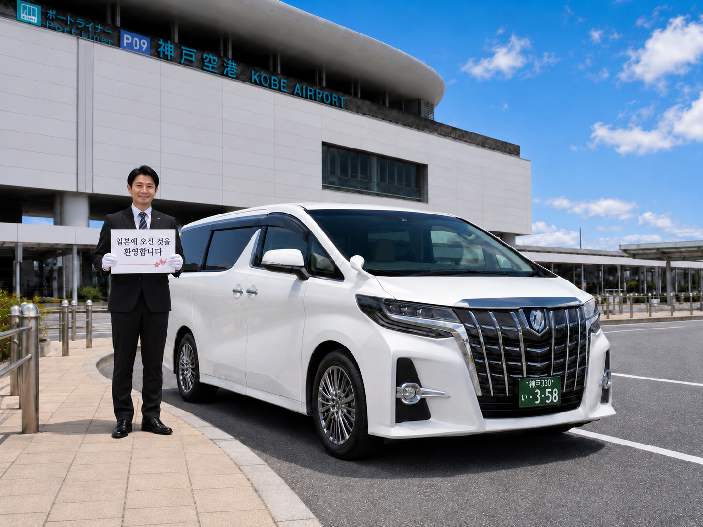Kobe Airport (UKB) Private Transfer | Osaka, Kyoto, Nara & Kobe