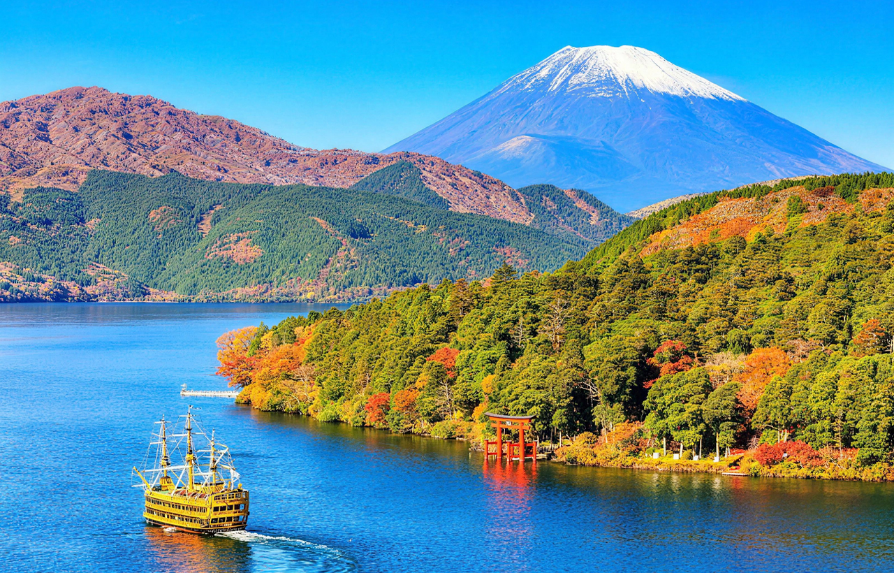 東京・富士山フォトスポット Dコース 日帰りツアー（箱根・芦ノ湖・大涌谷・忍野八海）- WAUG限定