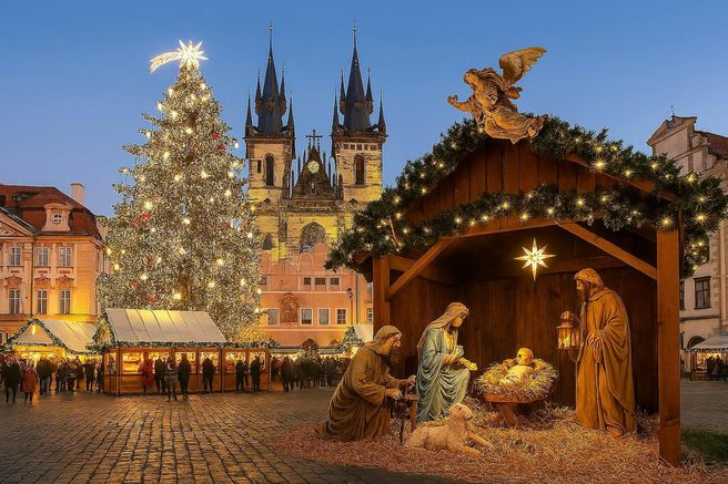 プラハ・クリスマス旧市街ウォーキングツアー