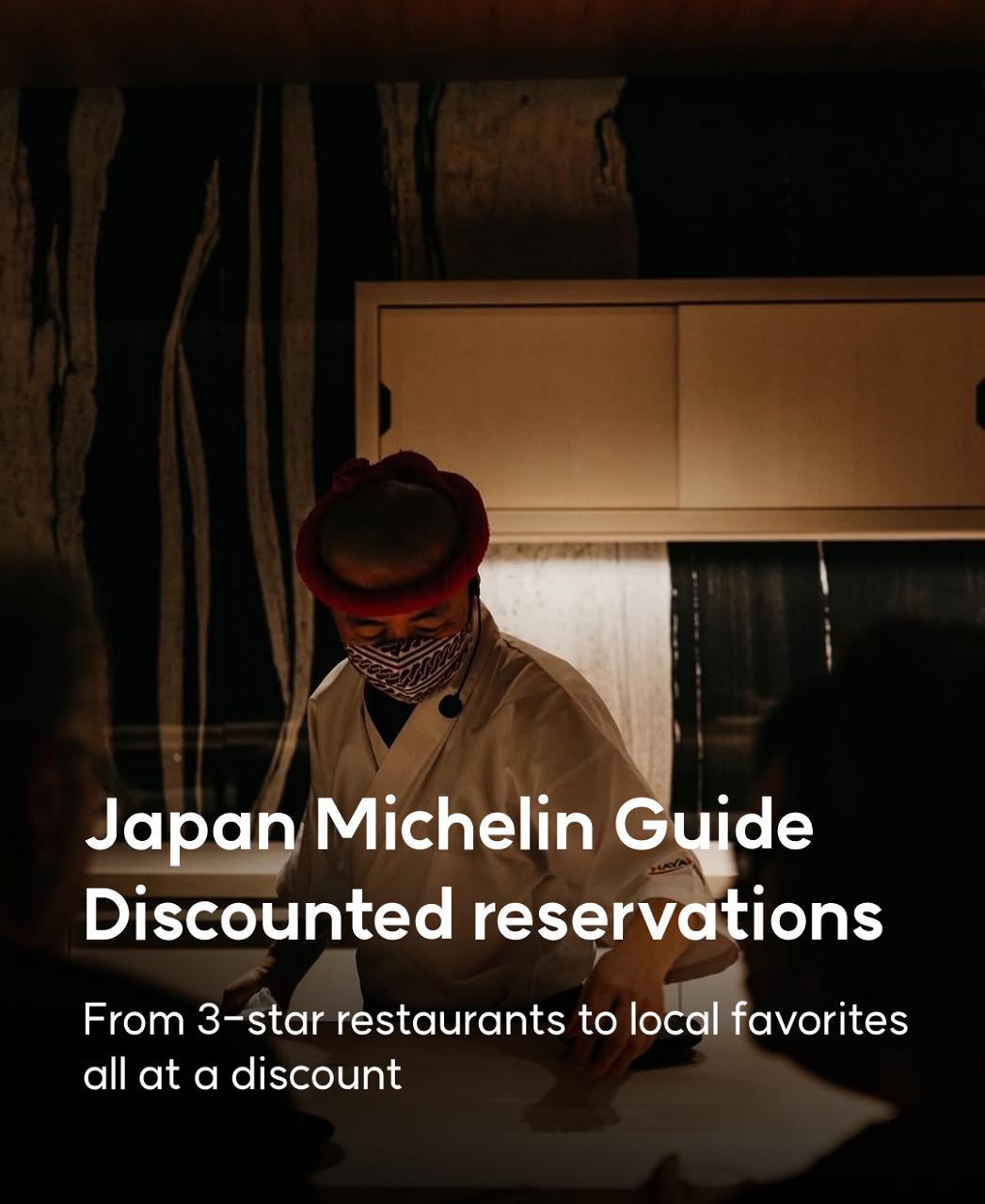 Book Japan’s Michelin Restaurants