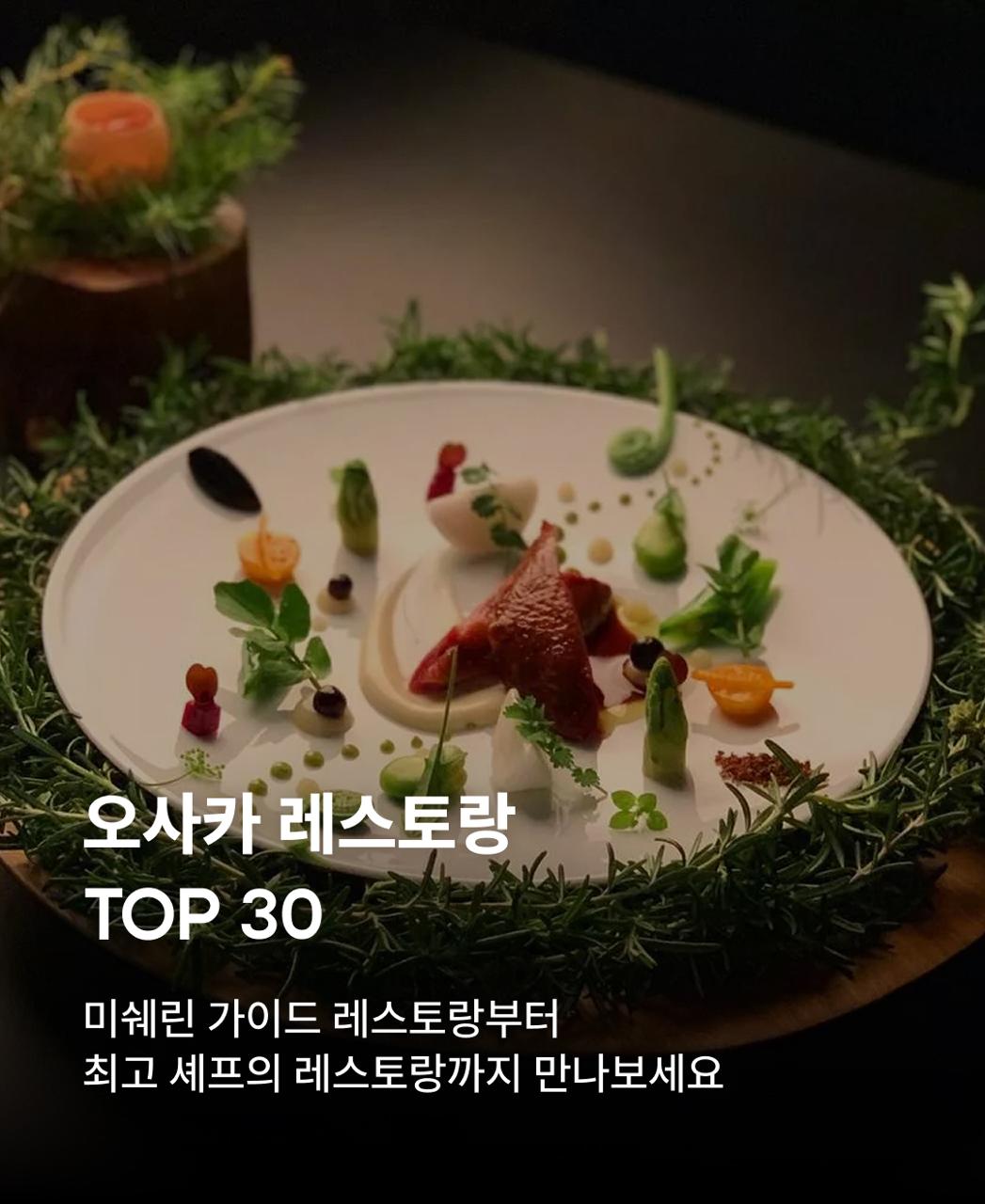 오사카레스토랑TOP30