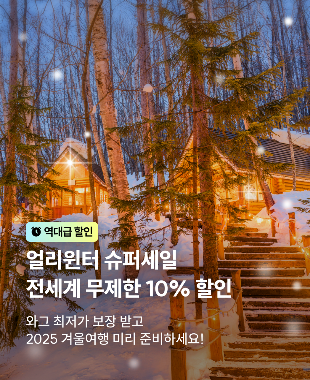 얼리윈터 슈퍼세일