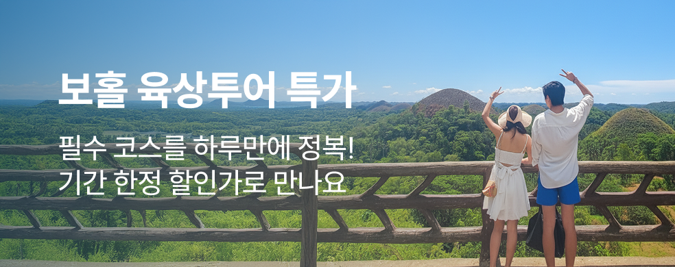 보홀 육상투어 특가