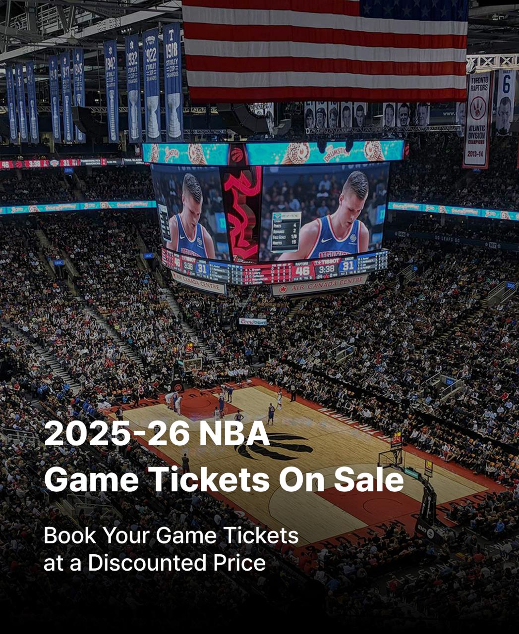 NBA Game Tickets On Sale