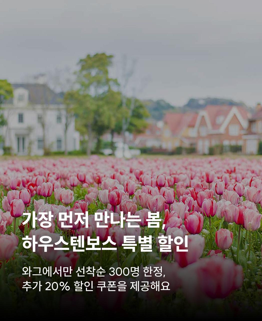 하우스텐보스 20% 할인 프로모션