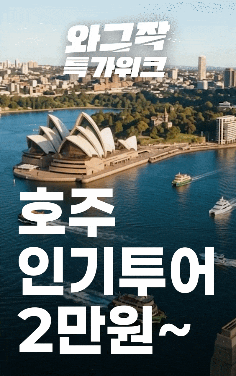 와그작 특가위크 - 시드니