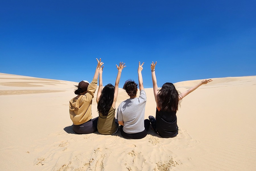 Port Stephens: Where the blue ocean meets the golden desert