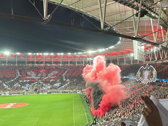 リオデジャネイロでサッカーを満喫
