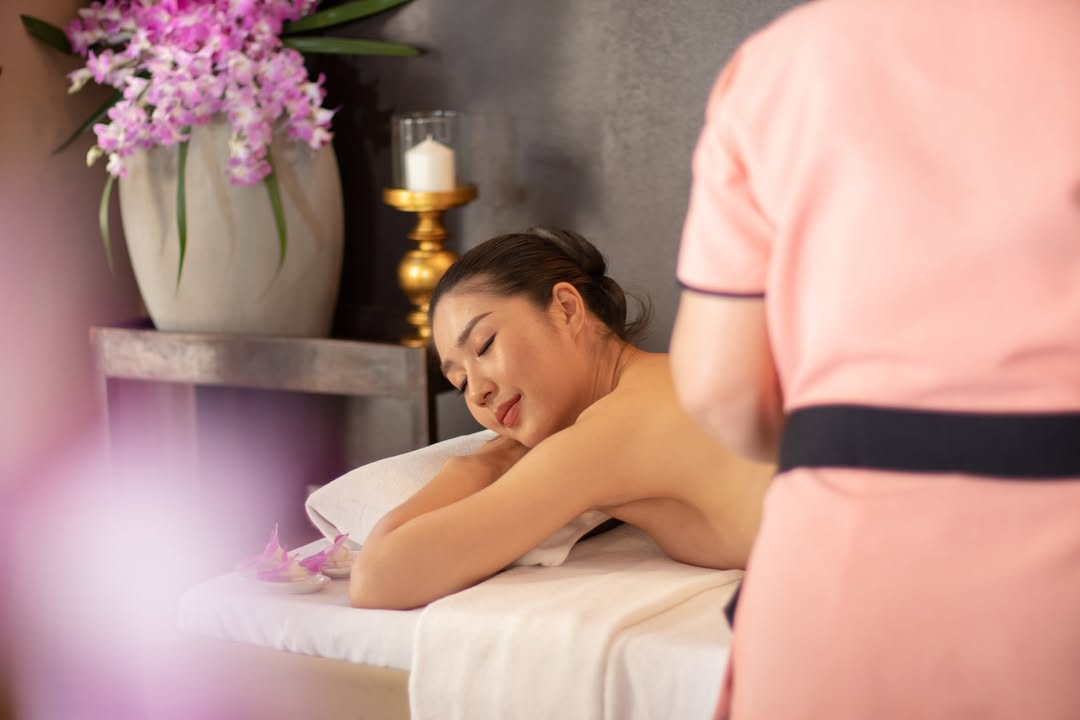 A private spa in Chiang Mai